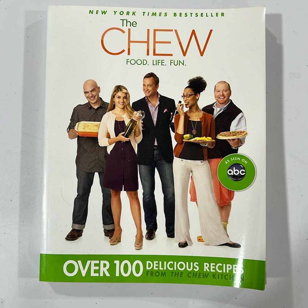 “The Chew” cookbook